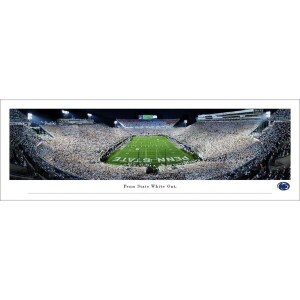 photo of Auburn White Out End Zone Panoramic